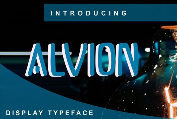 Alvion Display Font Review for Campaign Design