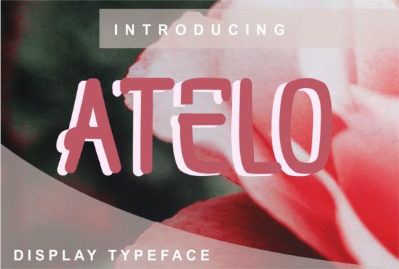 Atelo: The Clean Display Font for Polished Branding