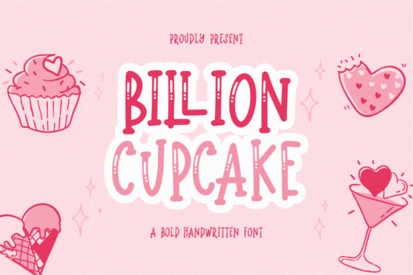 Billion Cupcake Font for Creative Projects