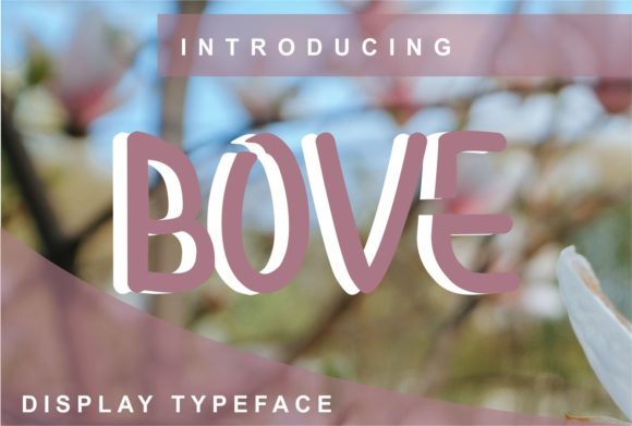 Bove Typeface Review: A Clean Display Font for Modern Campaigns