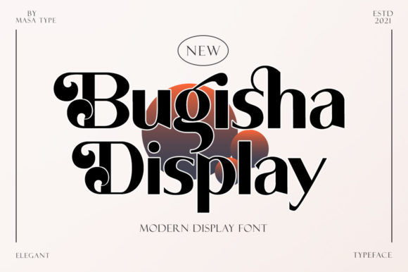 Bugisha: A Bold Display Font for Memorable Branding and Campaigns