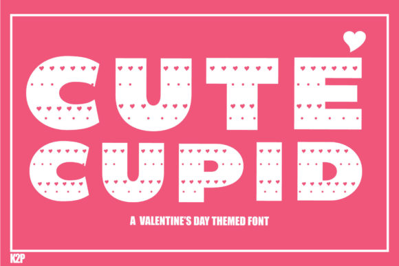 Cute Cupid Font for Handmade and Display Projects