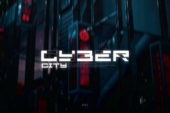 Cyber City Font for Bold Digital Branding and Marketing