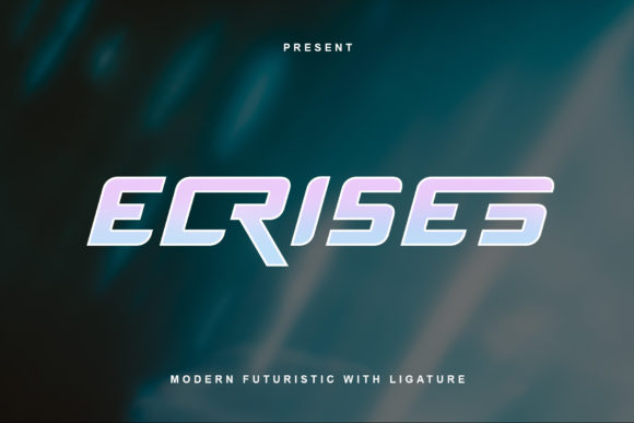 Ecrisis Font: A Bold Display Type for Modern Design