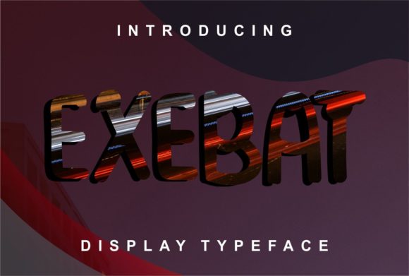 Exabat: The Clean Display Font for Modern Branding