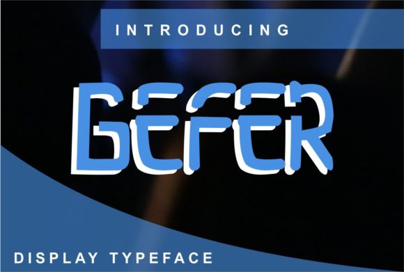 Gefer Typeface Review: A Clean Display Font for Modern Branding