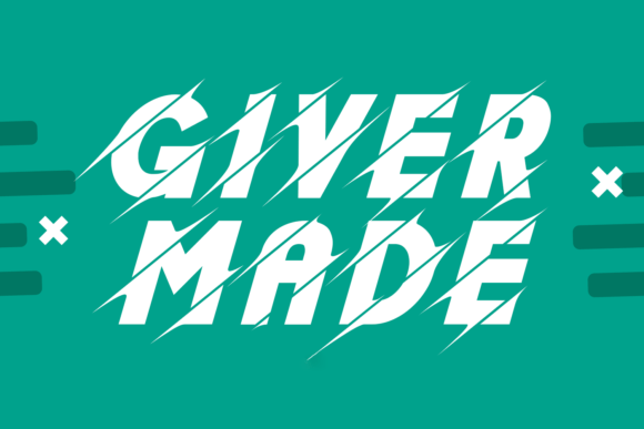 Giver Made Display Font for Bold Branding and Captivating Campaigns