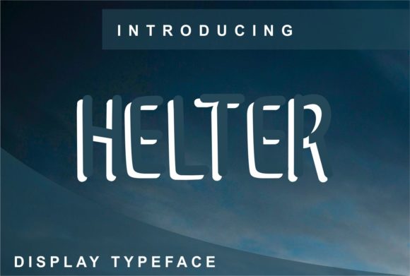 Helter Display Font Review for Modern Branding