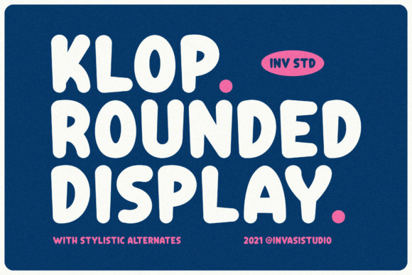 Klop Display Font for Engaging Campaigns
