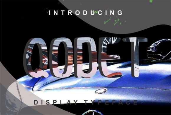 Qodet Display Typeface: Elevate Your Digital Brand Identity