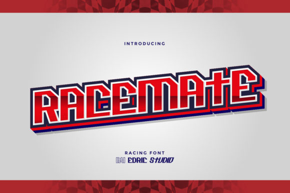 Racemate Font: A Display Typeface for Bold Editorial Design
