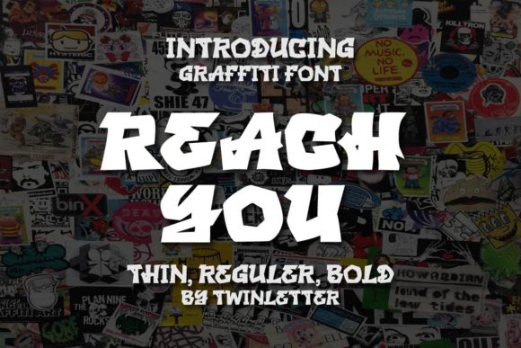 Reach You Font Review: A Bold Display Typeface for Urban Branding