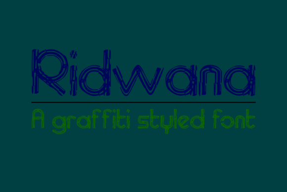Ridwana Display Font for Creative Editorial Projects