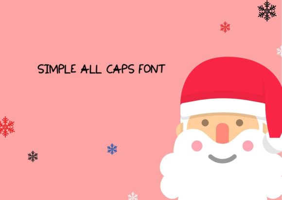 Simple All Caps Font for Modern Web Design Projects