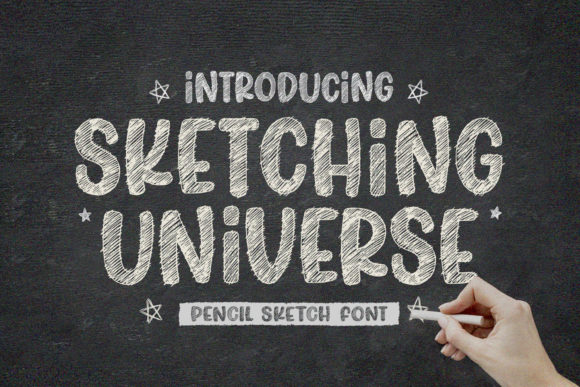 Sketching Universe: A Display Font That Adds Charm to Design Projects