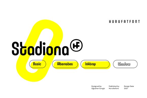 Stadiona Font: A Modern Display Typeface for Bold Campaigns