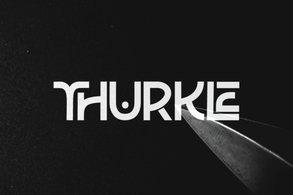 Thurkle Display Font for Bold Web Typography