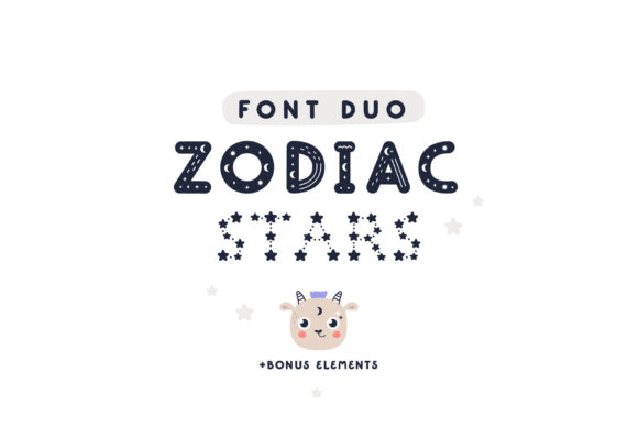 Zodiac Stars Font: A Playful Display Typeface for Campaign Impact